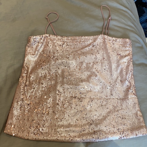 Pink sequin top - Picture 3 of 7